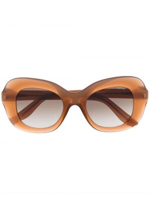 Oversize слънчеви очила Lapima кафяво