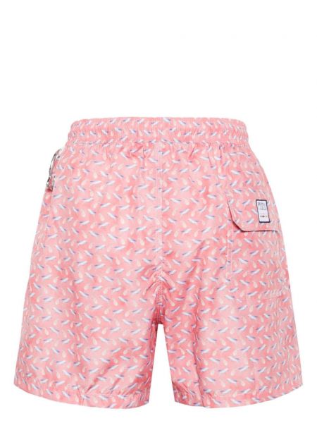 Shorts mit print Fedeli pink