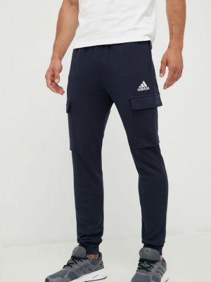 Тканевые брюки Adidas синие