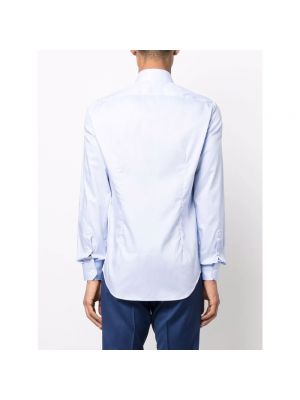 Camisa de algodón Corneliani azul