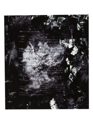 Seiden schal mit print Yohji Yamamoto