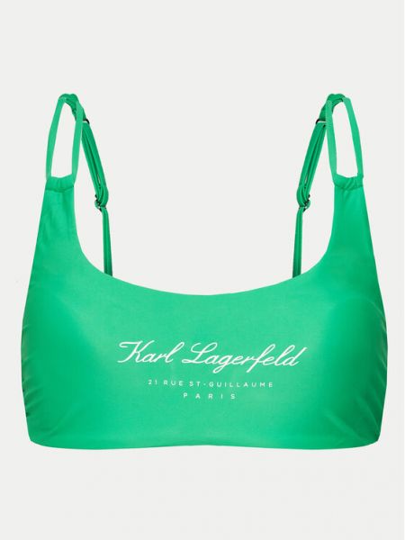 Plavky Karl Lagerfeld zelené