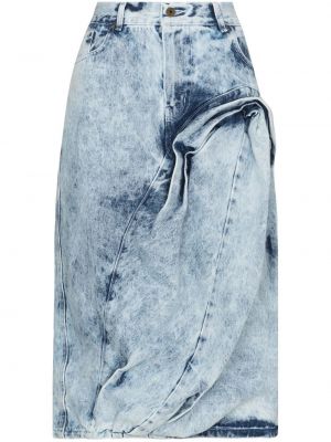 Spódnica jeansowa Y/project, niebieski