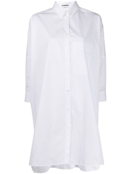 Camisa oversized Jil Sander blanco