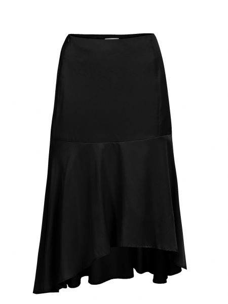 Viskózová priliehavá midi sukňa na zips Usha White Label