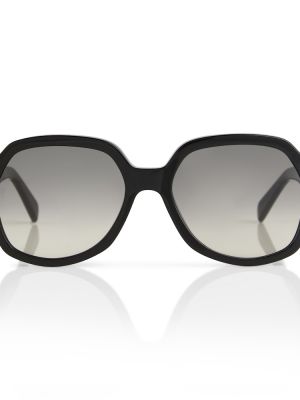 Okulary przeciwsłoneczne oversize Celine Eyewear czarne
