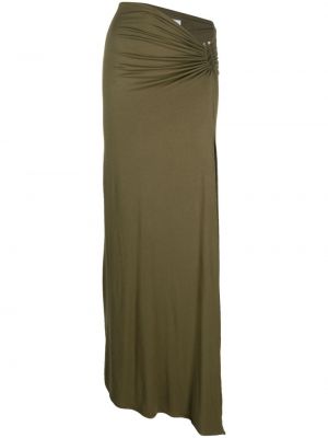 Drapovaný asymetrická dlhá sukňa Concepto