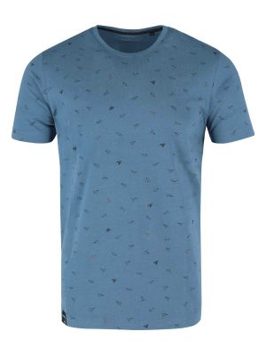 Polo marškinėliai Volcano mėlyna