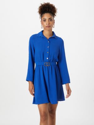 Košeľové šaty Mela London modrá