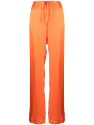 Pantaloni Woera arancione