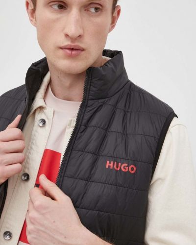 Pikowana kurtka Hugo czarna