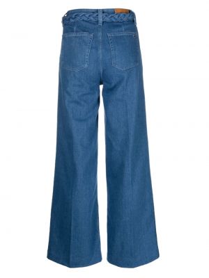 Jeans taille haute Tommy Hilfiger bleu