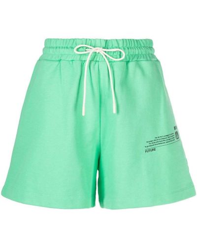 Trykt shorts Msgm grønn