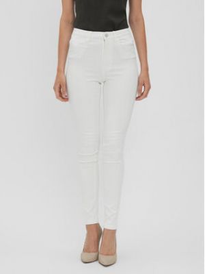 Jeansy skinny Vero Moda białe