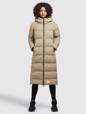 Zimný kabát Khujo béžová