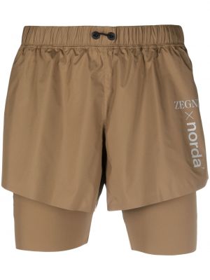 Sportshorts Zegna brun