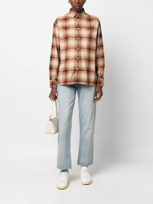 Karierte hemd aus baumwoll mit stickerei Polo Ralph Lauren