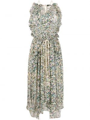Sukienka z nadrukiem w abstrakcyjne wzory Isabel Marant Etoile