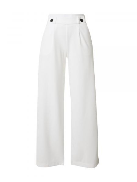 Широки панталони тип „марлен“ Jdy бяло