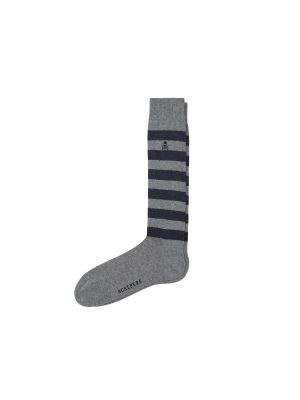 Čarape s melange uzorkom Scalpers siva