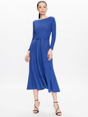 Kootud kleit Polo Ralph Lauren sinine