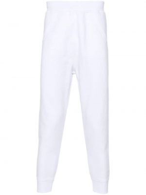 Pantaloni sport cu imagine din jerseu Dsquared2 alb
