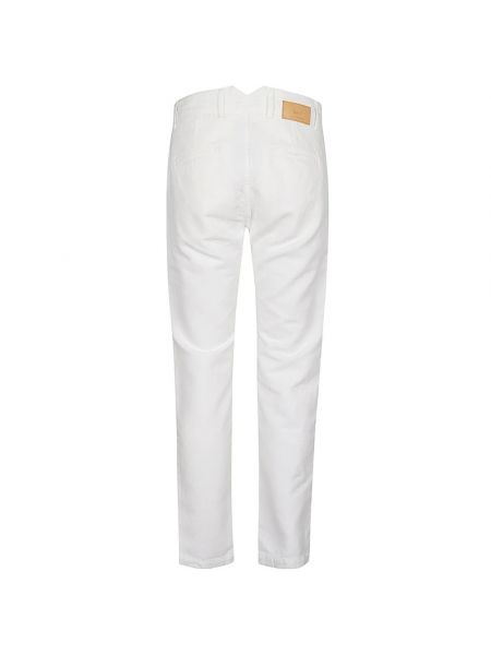 Pantalones chinos Tela Genova blanco