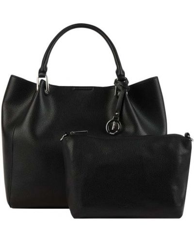 Torba shopper z materiału skóropodobnego L.credi
