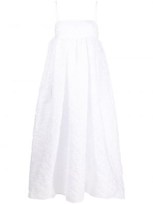 Макси рокля Cecilie Bahnsen бяло