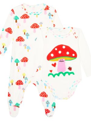 Bomull body for jenter Stella Mccartney Kids