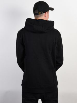 Klassischer hoodie mit reißverschluss Vans schwarz