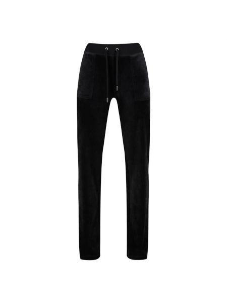 Velours pantalon classique Juicy Couture noir