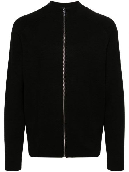 Плетен жилетка Calvin Klein черно