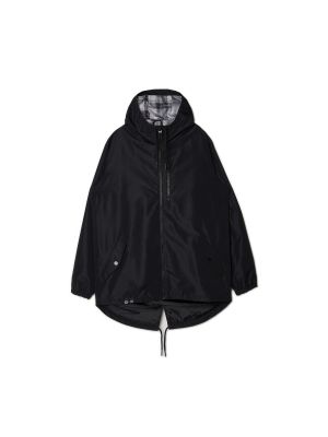 Cropp - Kabát s kapucňou -  - čierna