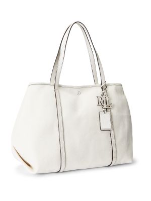 Шопинг чанта Lauren Ralph Lauren бяло