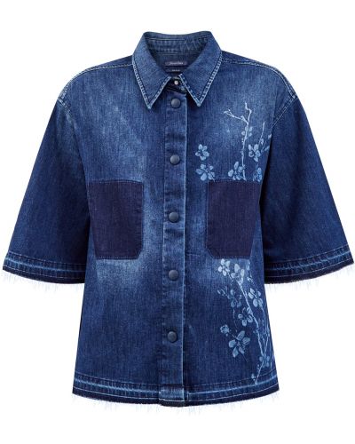 Джинсовая рубашка Jacob Cohen, синяя