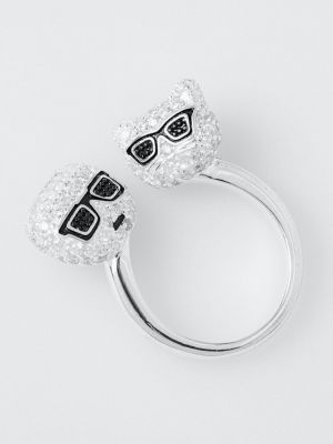Gyűrű Karl Lagerfeld ezüstszínű