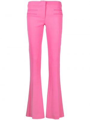 Pantaloni a vita bassa Blumarine rosa