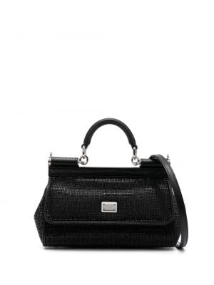 Crossbody táska Dolce & Gabbana - fekete