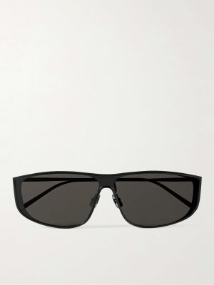 Черные очки солнцезащитные Saint Laurent Eyewear