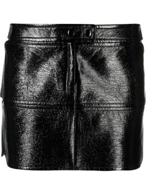 Mini suknja Courreges crna