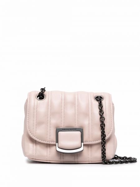 Bolsa de hombro Longchamp rosa