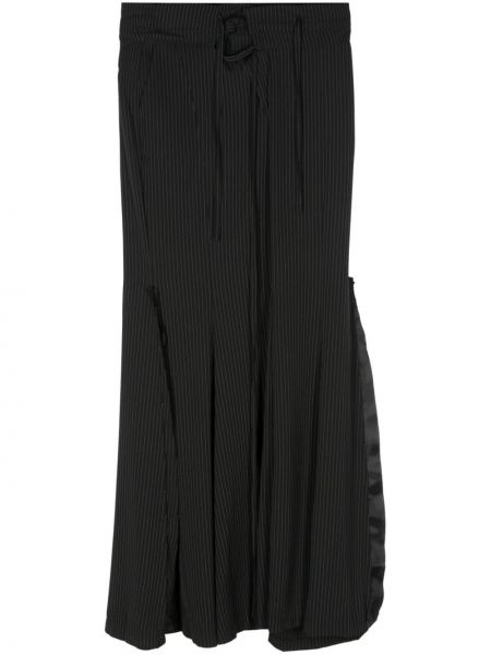 Pruhované dlouhá sukně Ottolinger černé