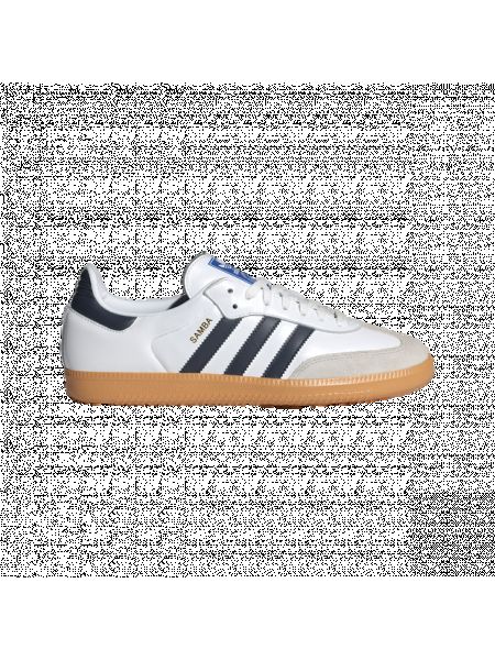 Chaussures de ville en cuir Adidas blanc