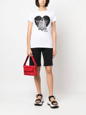 T-shirt mit print Love Moschino