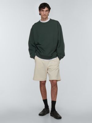Bluza bawełniana Dries Van Noten zielona