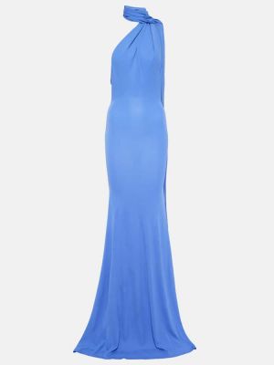Μάξι φόρεμα από ζέρσεϋ Alex Perry μπλε