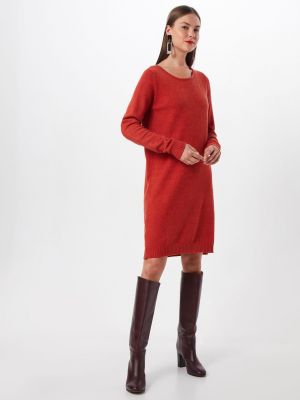 Robe en tricot Vila rouge