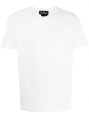 Βαμβακερή μπλούζα Stone Island Shadow Project λευκό