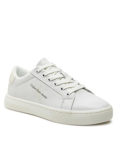 Классические кроссовки Calvin Klein Jeans белые